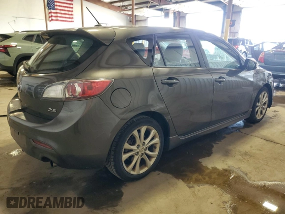 2010 Mazda 3 S Sport with VIN JM1BL1H67A1111168, listed as a Copart auction lot 56281605 with 177,335 mi miles and Salvage Title. Bid and sale history available at DreamBid. Image 3.