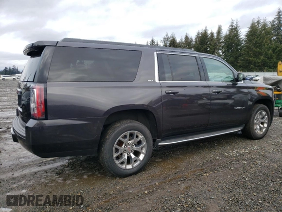 2015 GMC Yukon XL SLT with VIN 1GKS2HKC7FR282543, listed as a Copart auction lot 45602075 with 153,913 mi miles and Clean Title. Bid and sale history available at carsss.com. Image 3.