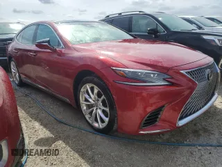 2018 Lexus LS with VIN JTHB5LFF4J5003218, listed as a Copart auction lot 79878804 with 36,353 mi miles and Non Repairable. Bid and sale history available at carsss.com. Image 4.