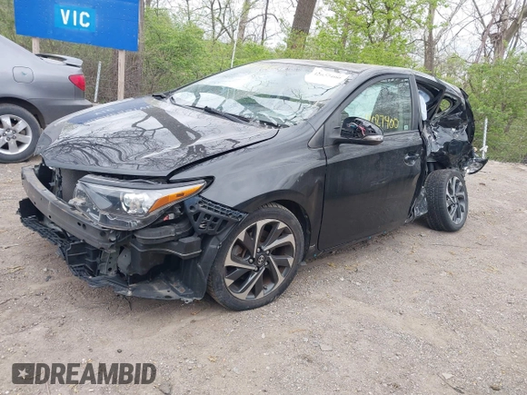 2016 Scion iM z VIN JTNKARJEXGJ520677, wystawiony jako IAAI lot #42027400 z przebiegiem 124 722 mil mil oraz . Historia ofert i sprzedaży dostępna na DreamBid. Obrazek 2.