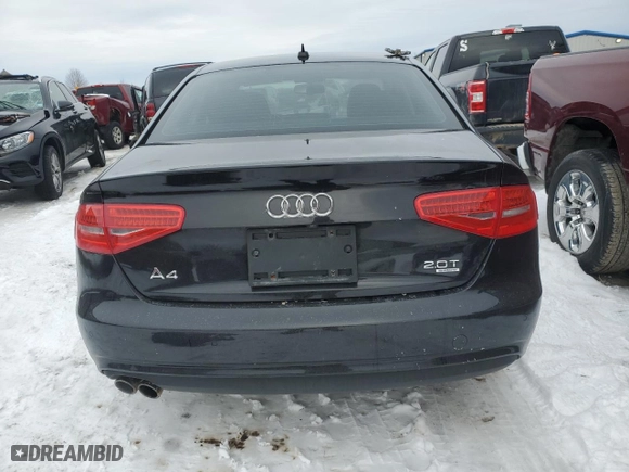 2013 Audi A4 Premium Plus with VIN WAUHFAFL9DN033075, listed as a Copart auction lot 46670635 with 130,434 mi miles and Salvage Title. Bid and sale history available at carsss.com. Image 6.