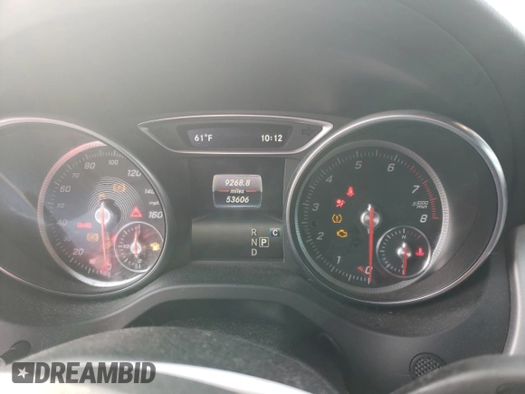 2017 Mercedes-Benz CLA 250 with VIN WDDSJ4EB0HN411183, listed as a Copart auction lot 42693994 with 53,606 mi miles and . Bid and sale history available at DreamBid. Image 9.