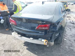 2017 Acura TLX V6 w/Technology Pkg with VIN 19UUB3F50HA001284, listed as a IAAI auction lot 41690442 with 131,280 mi miles. Bid and sale history available at carsss.com. Image 18.