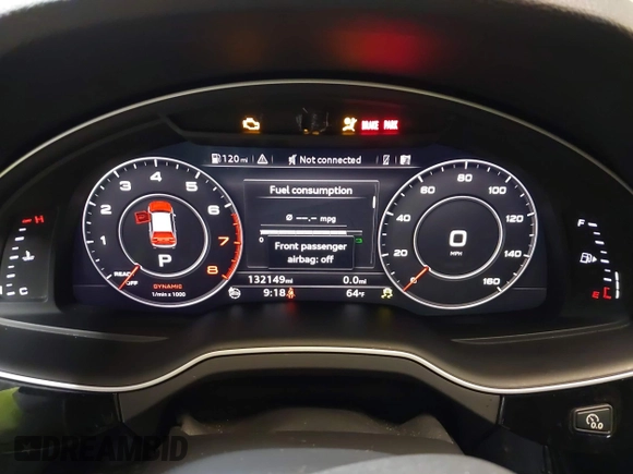 2017 Audi Q7 Premium Plus with VIN WA1LAAF76HD035953, listed as a IAAI auction lot 41816166 with 132,149 mi miles. Bid and sale history available at carsss.com. Image 15.
