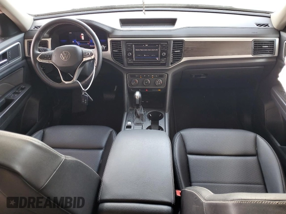 2023 Volkswagen Atlas SE with VIN 1V2DP2CA9PC529158, listed as a Copart auction lot 57512845 with 73,023 mi miles and Salvage title. Bid and sale history available at DreamBid. Image 8.