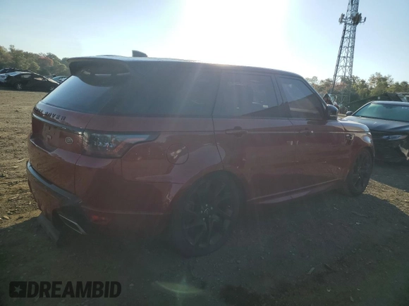 2018 Land Rover Range Rover Sport HSE Dynamic with VIN SALWV2SV8JA810934, listed as a Copart auction lot 74897114 with 58,744 mi miles and Clean Title. Bid and sale history available at carsss.com. Image 3.