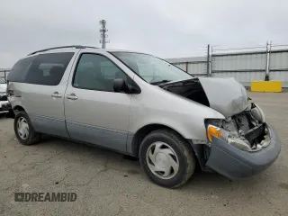2001 Toyota Sienna LE with VIN 4T3ZF13C71U399066, listed as a Copart auction lot 85601134 with 81,233 mi miles and Salvage Title. Bid and sale history available at carsss.com. Image 4.