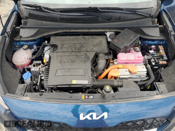 2022 Kia Niro Touring SE with VIN KNDCC3LC3N5536771, listed as a Copart auction lot 59020314 with 33,840 mi miles and Salvage Title. Bid and sale history available at carsss.com. Image 11.