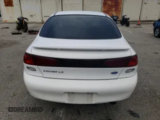 1997 Ford Escort LX with VIN 1FALP13PXVW233269, listed as a Copart auction lot 43921875 with 58,621 mi miles and Clean Title. Bid and sale history available at carsss.com. Image 6.