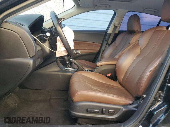 2019 Acura ILX Premium with VIN 19UDE2F75KA015112, listed as a Copart auction lot 87351144 with 50,432 mi miles and Salvage title. Bid and sale history available at DreamBid. Image 7.