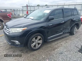 2012 Toyota Highlander Limited with VIN 5TDYK3EH5CS087859, listed as a IAAI auction lot 42652221 with 89,523 mi miles and . Bid and sale history available at DreamBid. Image 17.