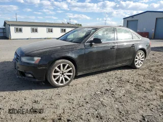 2013 Audi A4 Premium Plus with VIN WAUHFAFL0DN047396, listed as a Copart auction lot 72752114 with 160,534 mi miles and Salvage Title. Bid and sale history available at carsss.com. Image 1.