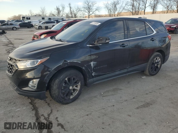 2019 Chevrolet Equinox LT with VIN 3GNAXKEV1KL260890, listed as a Copart auction lot 47179295 with 89,318 mi miles and Salvage Title. Bid and sale history available at DreamBid. Image 1.