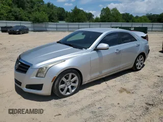 2013 Cadillac ATS with VIN 1G6AA5RA5D0155338, listed as a Copart auction lot 57662615 with 142,293 mi miles and Salvage title. Bid and sale history available at DreamBid. Image 1.