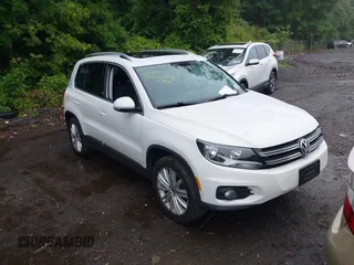 2012 Volkswagen Tiguan SE with VIN WVGBV7AX7CW512768, listed as a IAAI auction lot 42524299 with 79,665 mi miles and . Bid and sale history available at DreamBid. Image 1.