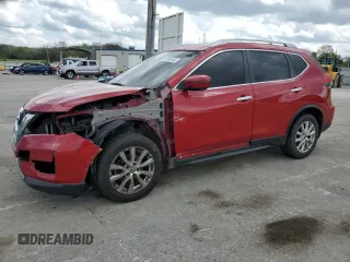 2017 Nissan Rogue SL with VIN JN8AT2MT3HW392254, listed as a Copart auction lot 51855645 with 168,069 mi miles and Salvage Title. Bid and sale history available at DreamBid. Image 1.