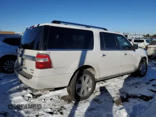 2016 Ford Expedition EL Platinum with VIN 1FMJK1MT9GEF08260, listed as a Copart auction lot 42326005 with 142,491 mi miles and Salvage Title. Bid and sale history available at carsss.com. Image 3.
