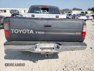1997 Toyota T100 SR5 with VIN JT4UN24D8V0043620, listed as a Copart auction lot 86747534 with 185,470 mi miles and Salvage Title. Bid and sale history available at DreamBid. Image 6.