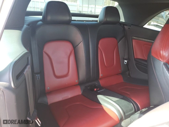 2013 Audi S5 Premium Plus with VIN WAUCGAFH4DN009057, listed as a Copart auction lot 44631485 with 124,854 mi miles and Salvage Title. Bid and sale history available at carsss.com. Image 10.