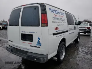 2001 Chevrolet Express Cargo with VIN 1GCHG35R911172286, listed as a Copart auction lot 82878993 with Not provided miles and Clean title. Bid and sale history available at DreamBid. Image 3.