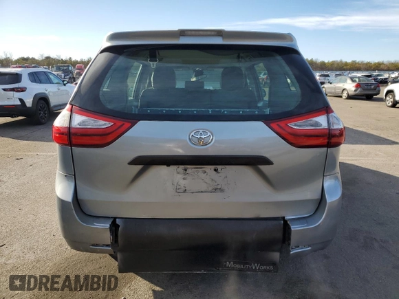 2018 Toyota Sienna L with VIN 5TDZZ3DC9JS910733, listed as a Copart auction lot 87875975 with 113,125 mi miles and Clean Title. Bid and sale history available at DreamBid. Image 6.