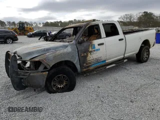 2012 Ram 2500 ST with VIN 3C6TD5HT9CG218779, listed as a Copart auction lot 47538835 with 0 mi miles and Salvage Title. Bid and sale history available at carsss.com. Image 1.