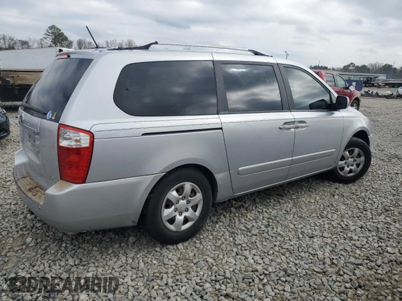 2009 Kia Sedona LX with VIN KNDMB233196314313, listed as a Copart auction lot 44050935 with 187,297 mi miles and Salvage Title. Bid and sale history available at carsss.com. Image 3.