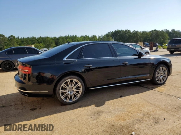 2016 Audi A8 3.0T z VIN WAU34AFD5GN013080, wystawiony jako Copart lot #60356355 z przebiegiem 134 580 mil mil oraz Czysty tytuł • Clean title. Historia ofert i sprzedaży dostępna na DreamBid. Obrazek 3.