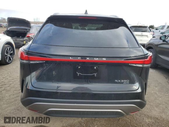 2025 Lexus RX 350 with VIN 2T2BAMCA0SC089039, listed as a Copart auction lot 86592554 with 819 mi miles and Clean Title. Bid and sale history available at DreamBid. Image 6.
