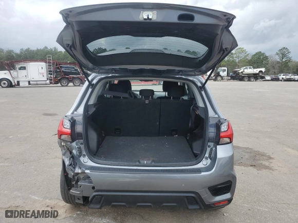 2022 Mitsubishi Outlander Sport ES with VIN JA4APUAU7NU007420, listed as a Copart auction lot 44759925 with 29,336 mi miles and Salvage Title. Bid and sale history available at carsss.com. Image 6.