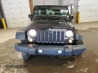 2018 Jeep Wrangler JK Unlimited Sport S with VIN 1C4BJWDG6JL846777, listed as a Copart auction lot 42458405 with 27,024 mi miles and Salvage Title. Bid and sale history available at carsss.com. Image 5.