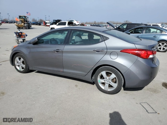2013 Hyundai Elantra Limited PZEV with VIN 5NPDH4AE3DH359928, listed as a Copart auction lot 49163805 with 49,128 mi miles and Salvage Title. Bid and sale history available at carsss.com. Image 2.