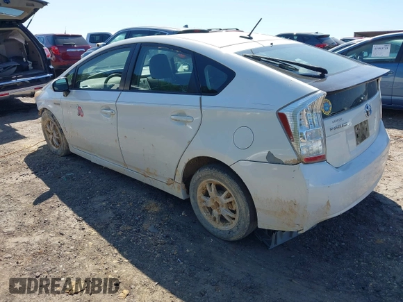 2011 Toyota Prius I with VIN JTDKN3DU8B5364553, listed as a IAAI auction lot 41993267 with 207,298 mi miles and . Bid and sale history available at DreamBid. Image 3.