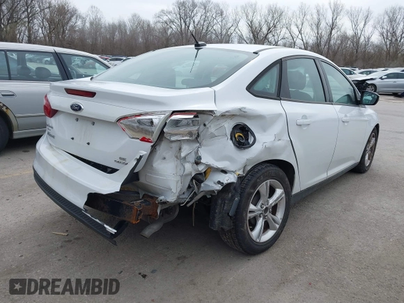 2014 Ford Focus SE with VIN 1FADP3F27EL312920, listed as a IAAI auction lot 41861414 with 150,171 mi miles. Bid and sale history available at carsss.com. Image 6.
