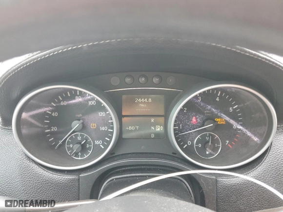 2008 Mercedes-Benz GL-Class 5.5L with VIN 4JGBF86E78A320054, listed as a Copart auction lot 51013845 with 0 mi miles and Salvage Title. Bid and sale history available at carsss.com. Image 9.