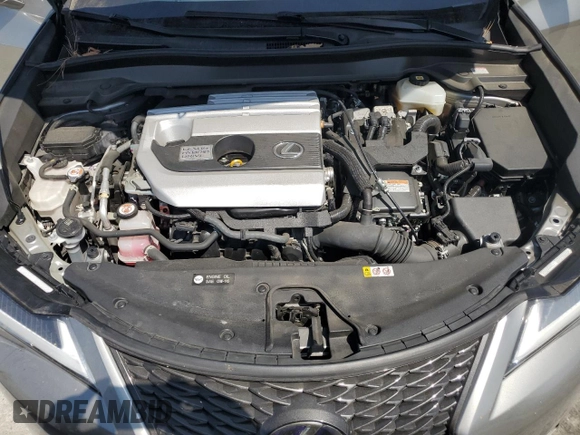 2021 Lexus UX 250h F Sport z VIN JTHE9JBH9M2042051, wystawiony jako Copart lot #62956415 z przebiegiem 51 972 mil mil oraz Szkoda całkowita • Salvage title. Historia ofert i sprzedaży dostępna na DreamBid. Obrazek 12.