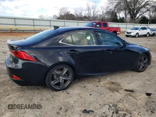 2017 Lexus IS 300 with VIN JTHCM1D28H5020352, listed as a Copart auction lot 43631495 with 78,585 mi miles and Salvage title. Bid and sale history available at DreamBid. Image 3.