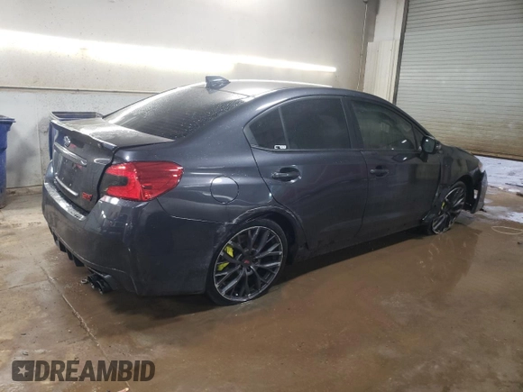 2018 Subaru WRX STI with VIN JF1VA2M67J9815232, listed as a Copart auction lot 51070345 with 69,195 mi miles and Salvage Title. Bid and sale history available at carsss.com. Image 3.