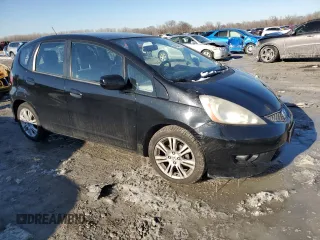 2011 Honda Fit Sport with VIN JHMGE8H56BC009560, listed as a Copart auction lot 46544125 with 181,607 mi miles and Clean Title. Bid and sale history available at DreamBid. Image 4.