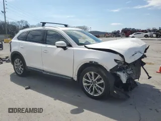 2017 Mazda CX-9 Signature with VIN JM3TCBEY8H0129718, listed as a Copart auction lot 50511875 with 81,203 mi miles and Salvage title. Bid and sale history available at DreamBid. Image 4.