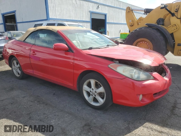 2005 Toyota Solara SE with VIN 4T1FA38P15U049763, listed as a Copart auction lot 53687925 with Not Provided miles and Clean Title. Bid and sale history available at carsss.com. Image 4.