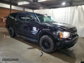 2013 Chevrolet Suburban LT with VIN 1GNSKJE73DR111018, listed as a Copart auction lot 48622865 with 256,055 mi miles and Salvage Title. Bid and sale history available at carsss.com. Image 4.