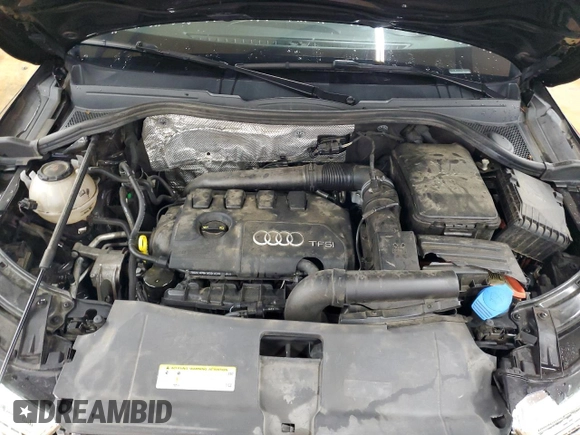 2018 Audi Q3 Premium Plus with VIN WA1JCCFS5JR018975, listed as a Copart auction lot 56663215 with 86,672 mi miles and Salvage title. Bid and sale history available at DreamBid. Image 12.