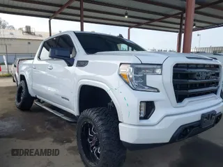 2021 GMC Sierra 1500 Elevation with VIN 3GTU9CED5MG236469, listed as a IAAI auction lot 41691714 with 36,594 mi miles and . Bid and sale history available at DreamBid. Image 1.