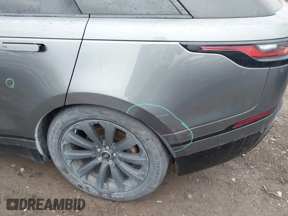 2018 Land Rover Range Rover Velar S z VIN SALYB2RV6JA750501, wystawiony jako IAAI lot #40882723 z przebiegiem 77 338 mil mil oraz . Historia ofert i sprzedaży dostępna na DreamBid. Obrazek 6.
