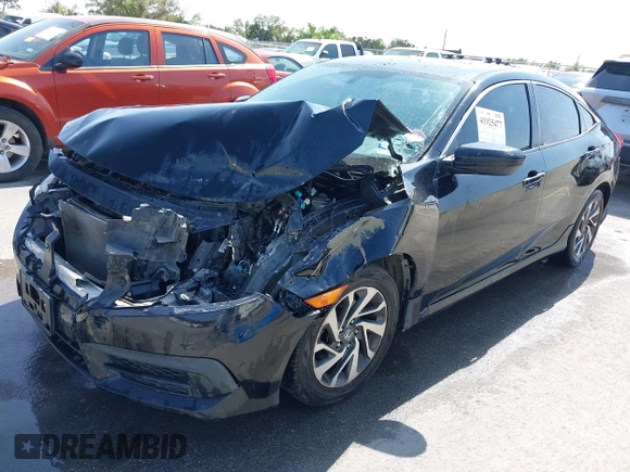 2016 Honda Civic Sedan EX with VIN 19XFC2F74GE070202, listed as a IAAI auction lot 41925477 with 148,453 mi miles. Bid and sale history available at carsss.com. Image 18.