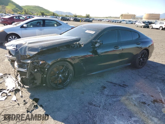 2023 BMW 8 Series M850i with VIN WBAGV8C06PCL57473, listed as a Copart auction lot 39398193 with Not provided miles and . Bid and sale history available at DreamBid. Image 1.
