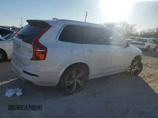 2018 Volvo XC90 R-Design with VIN YV4A22PM9J1390169, listed as a Copart auction lot 41739125 with 99,103 mi miles and Salvage Title. Bid and sale history available at carsss.com. Image 3.