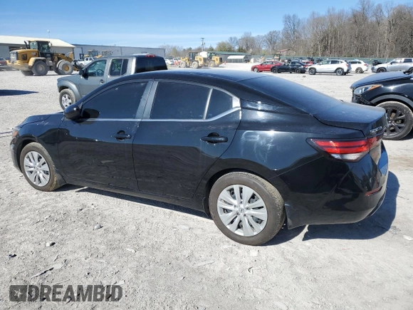2023 Nissan Sentra S with VIN 3N1AB8BV2PY287687, listed as a Copart auction lot 50057175 with 28,014 mi miles and Salvage Title. Bid and sale history available at DreamBid. Image 2.