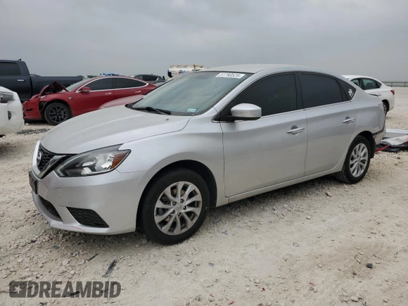 2019 Nissan Sentra S with VIN 3N1AB7AP9KY342741, listed as a Copart auction lot 51790525 with 45,327 mi miles and Salvage Title. Bid and sale history available at DreamBid. Image 1.